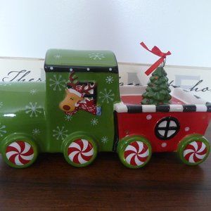 Temp-tations 5 Piece Train & Place Card Ornaments Set